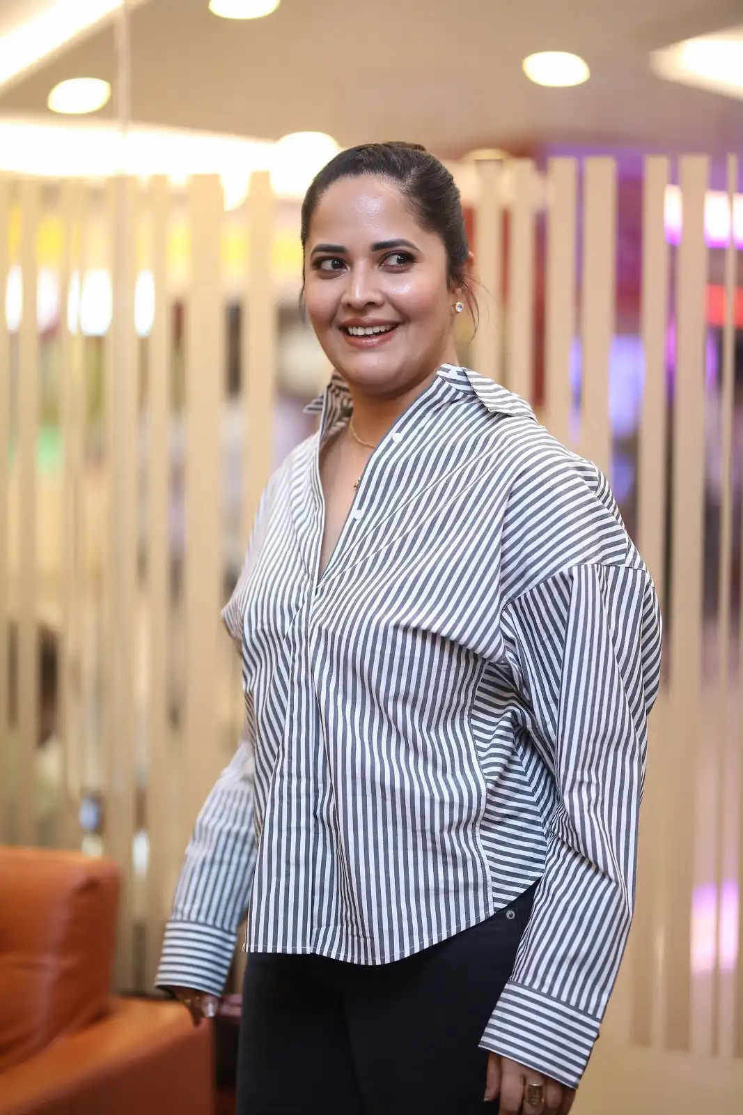 Anasuya Bharadwaj Photos at Peddha Kapu 1 trailer launch event