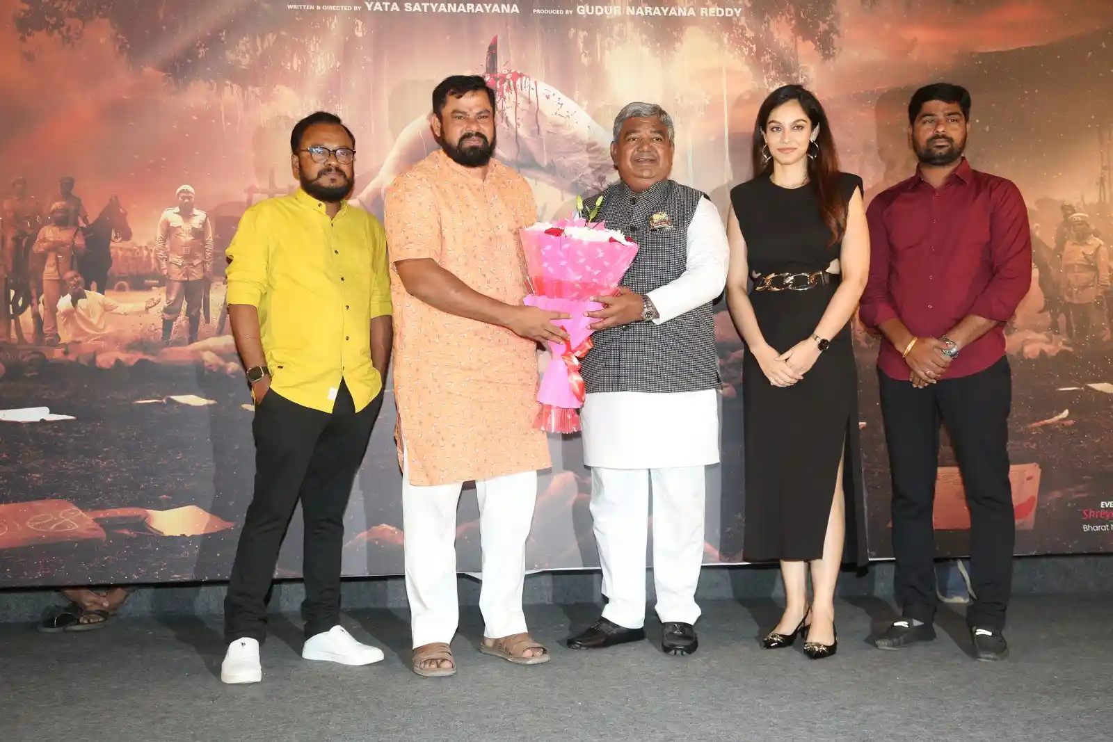 Anushya Tripathi Photos Razakar movie teaser launch event