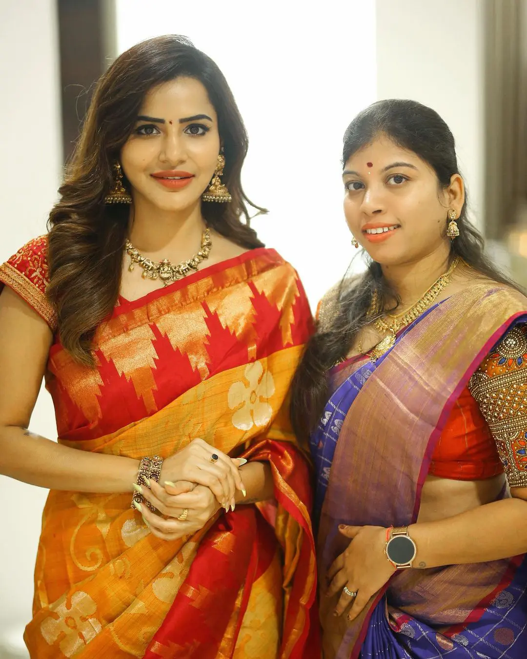 Ashu Reddy Vinayaka Chavithi Celebrations