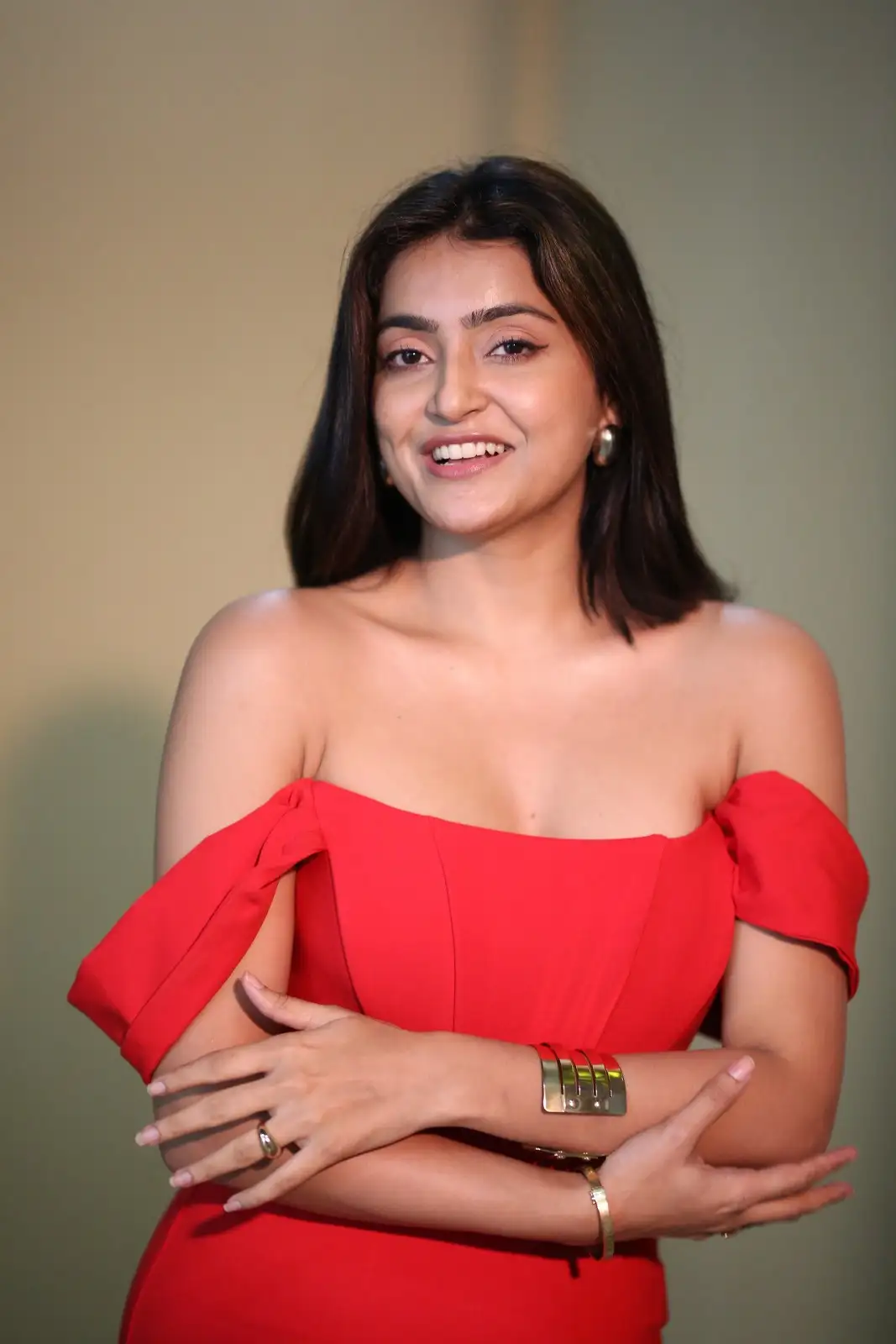 Avantika Mishra Latest Photo Shoot in Red Dress