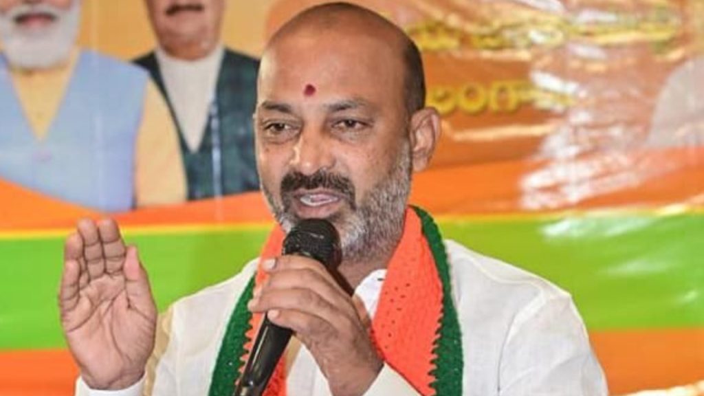 BJP MP Bandi Sanjay