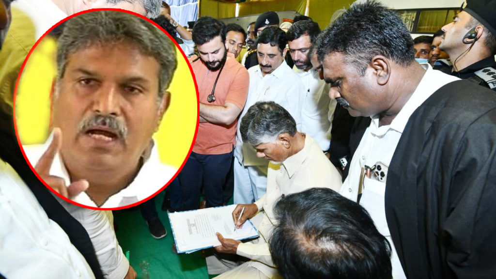 Kesineni Nani letter to union government on Chandrababu Naidu arrest
