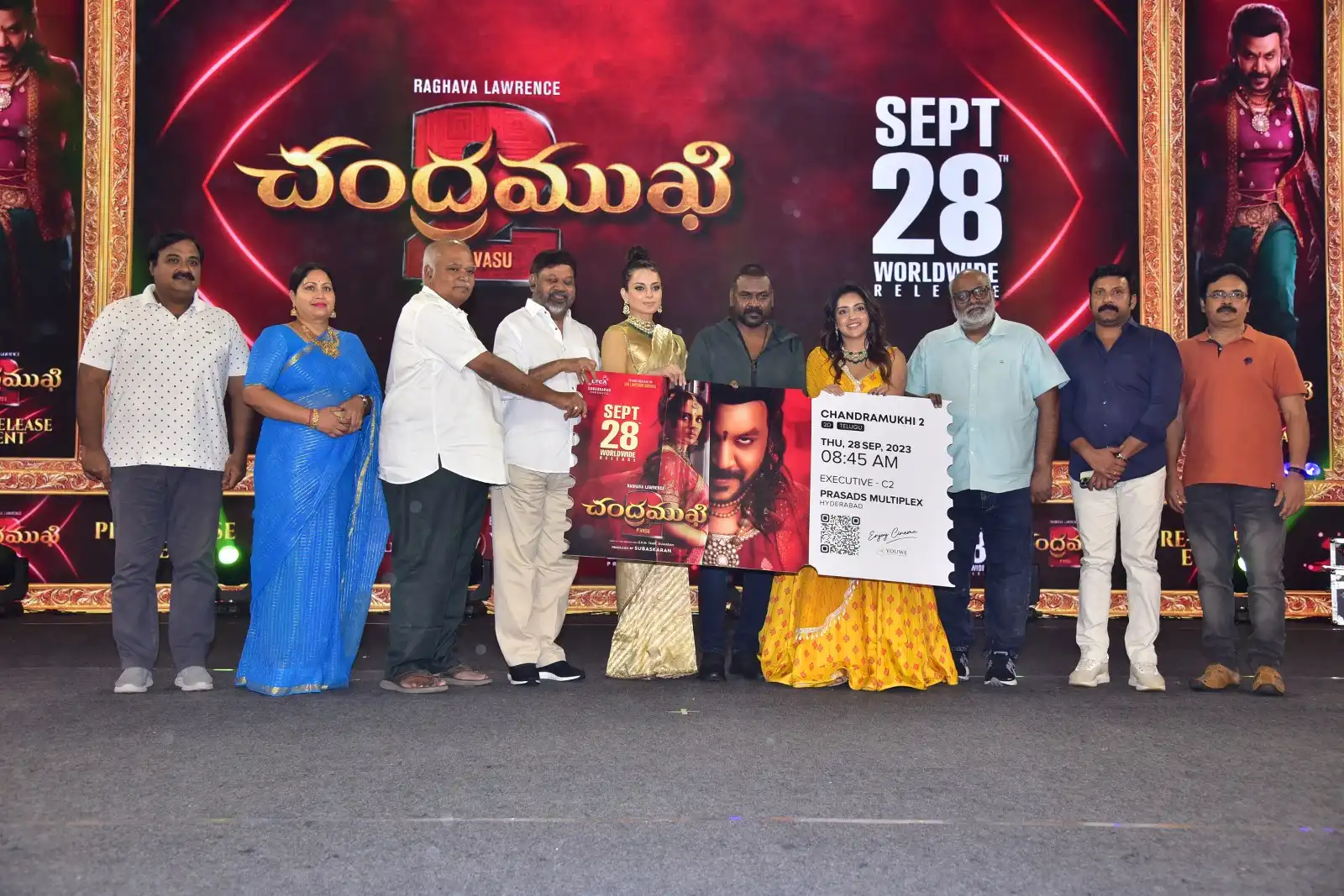 Chandramukhi 2 Movie Pre Release Event