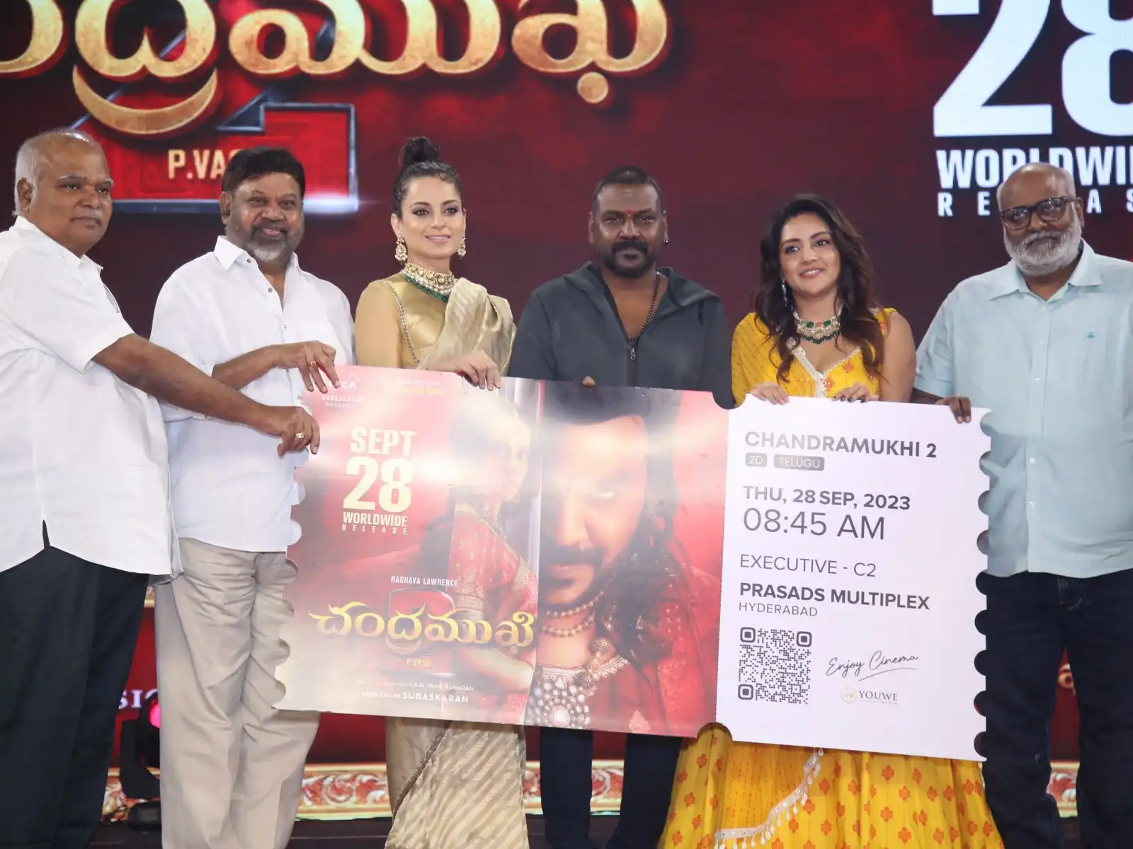 Chandramukhi 2 Movie Pre Release Event