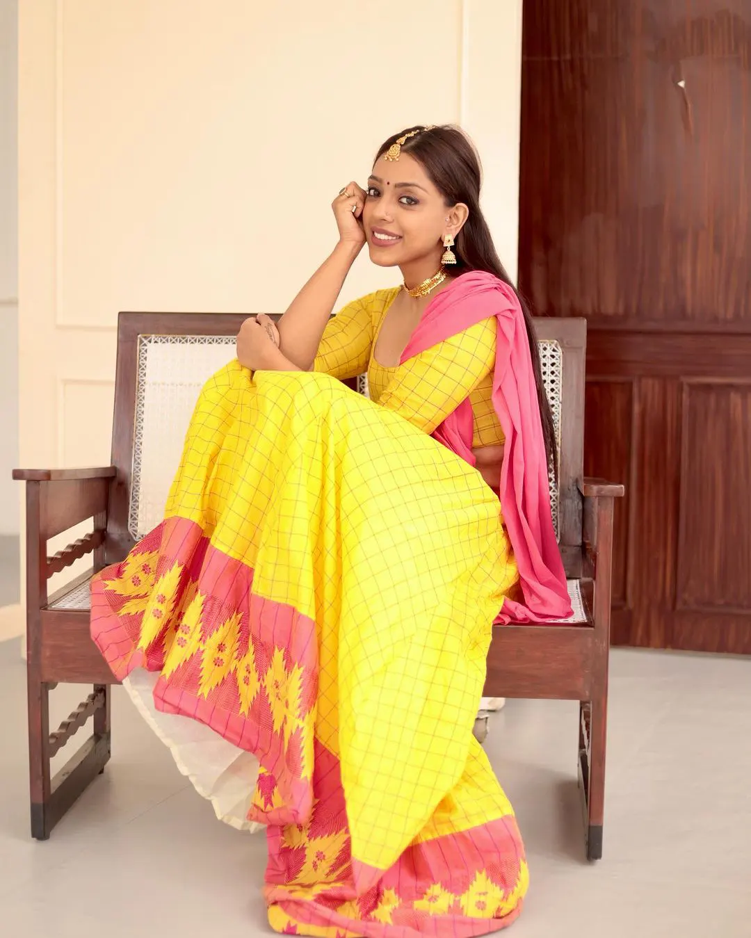 Deviyani Sharma Half Saree Photos