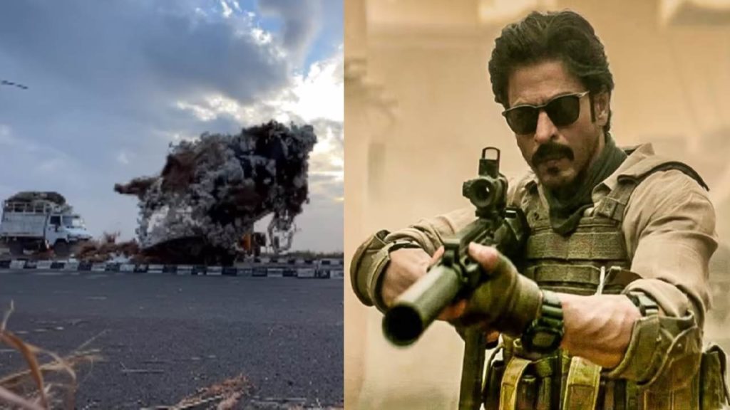 Director Atlee shares a Shah Rukh Khan Jawan BTS video
