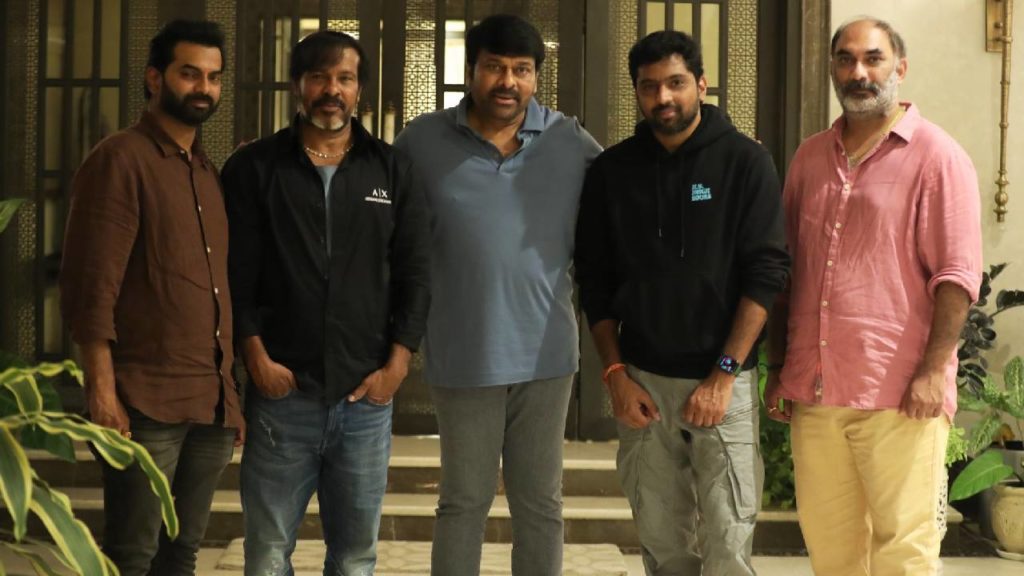 Director Mallidi Vasishta gave update on Chiranjeevi Mega157