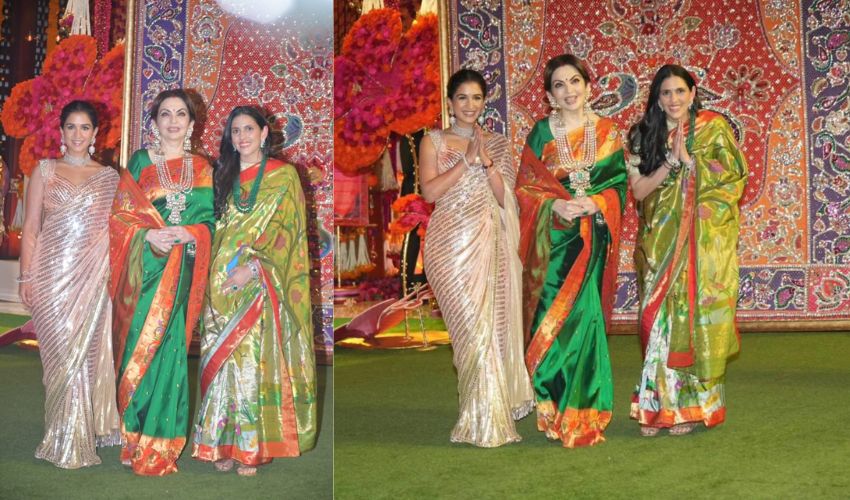 Nita Ambani Ganpati Celebrations : అంబానీ ఇంట వినాయక చవితి వేడుకలు, చీరల్లో మెరిసిపోయిన నీతా అంబానీ,ఇద్దరు కోడళ్లు Nita Ambani Ganpati Celebrations : అంబానీ ఇంట వినాయక చవితి వేడుకలు, చీరల్లో మెరిసిపోయిన నీతా అంబానీ,ఇద్దరు కోడళ్లు