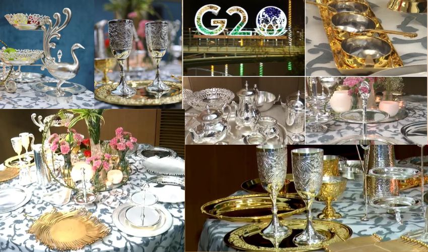Gold Utensils For G20 Summit 2023