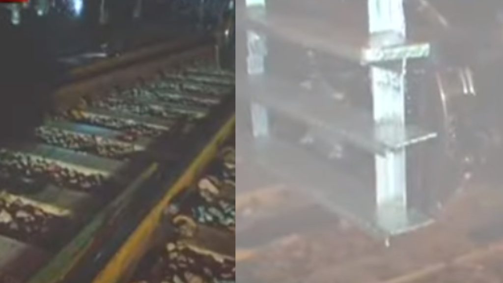 Goods Train Derailed