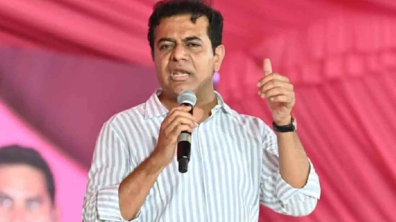 KTR : వ్యారెంటీ లేని పార్టీ 6 గ్యారెంటీలు ఇస్తే నమ్ముతారా?- మంత్రి కేటీఆర్ KTR : వ్యారెంటీ లేని పార్టీ 6 గ్యారెంటీలు ఇస్తే నమ్ముతారా?- మంత్రి కేటీఆర్