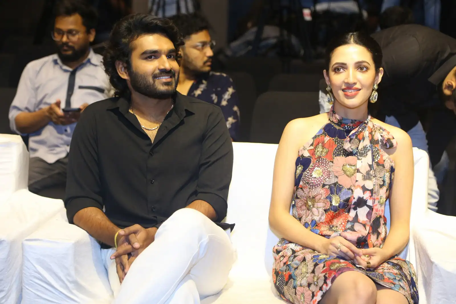 Kiran Abbavaram Neha Shetty Photos at Rules Ranjan press meet