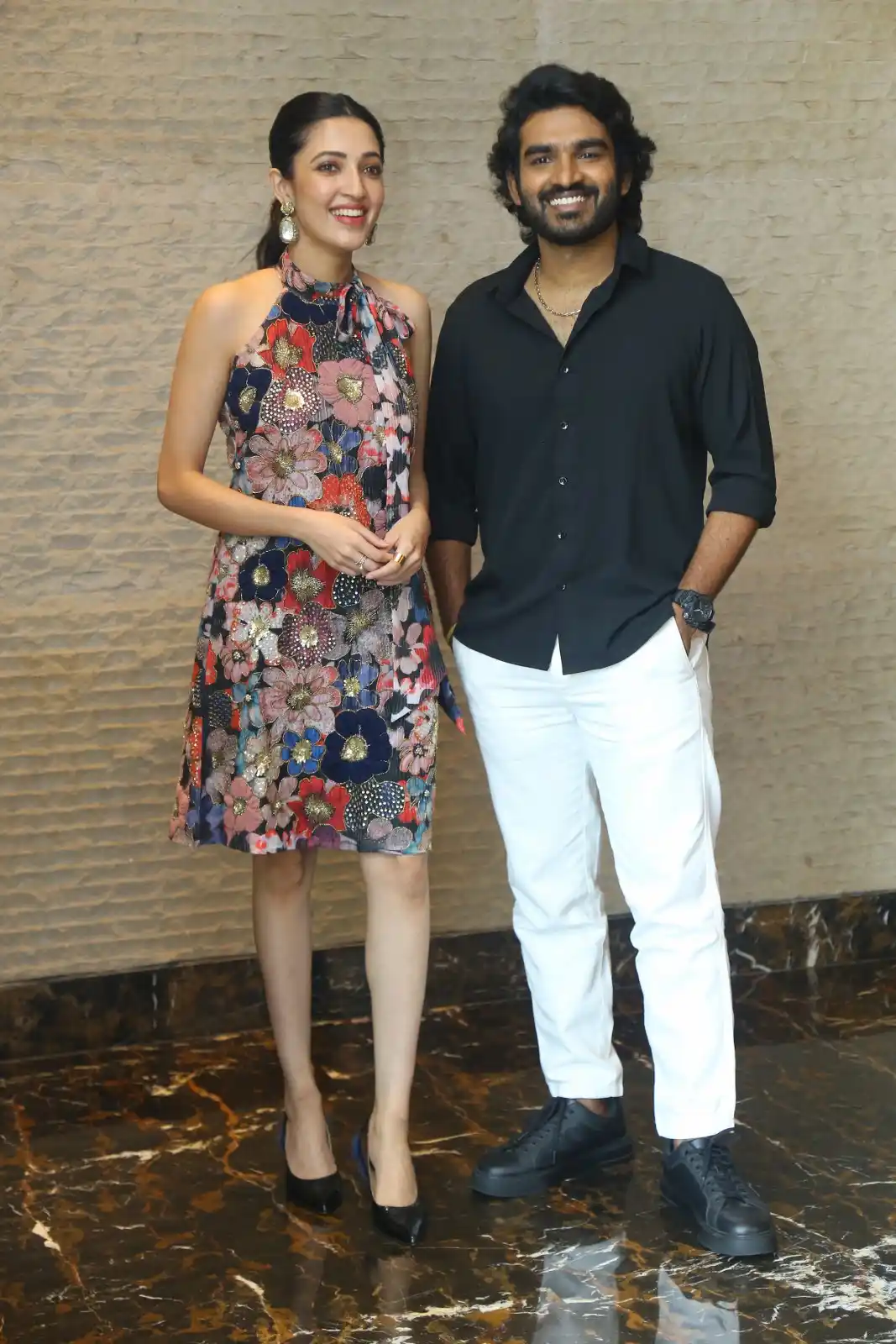 Kiran Abbavaram Neha Shetty Photos at Rules Ranjan press meet