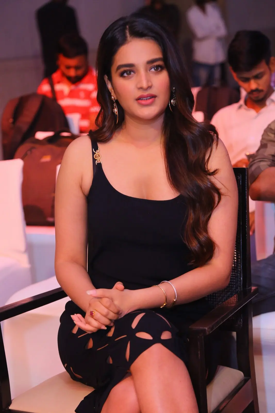 Meenakshi Chaudhary Nidhhi Agerwal Rana Daggubati photos at SIIMA 2023 press meet