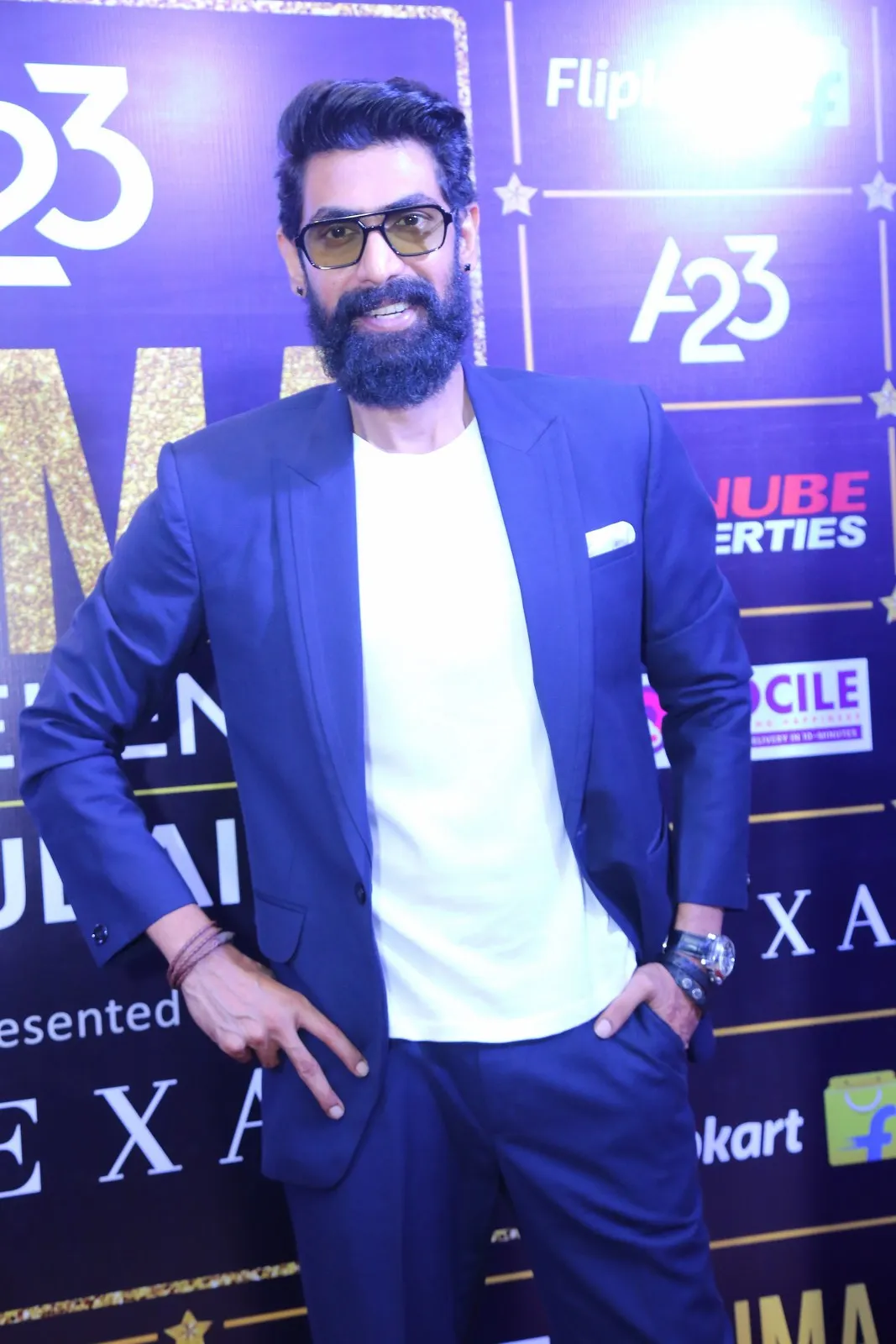 Meenakshi Chaudhary Nidhhi Agerwal Rana Daggubati photos at SIIMA 2023 press meet