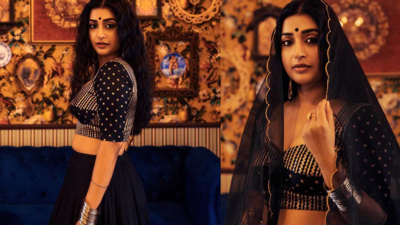 Meera Jasmine : మిలమిల మెరిసే కాటుక కళ్ళతో మీరాజాస్మిన్..