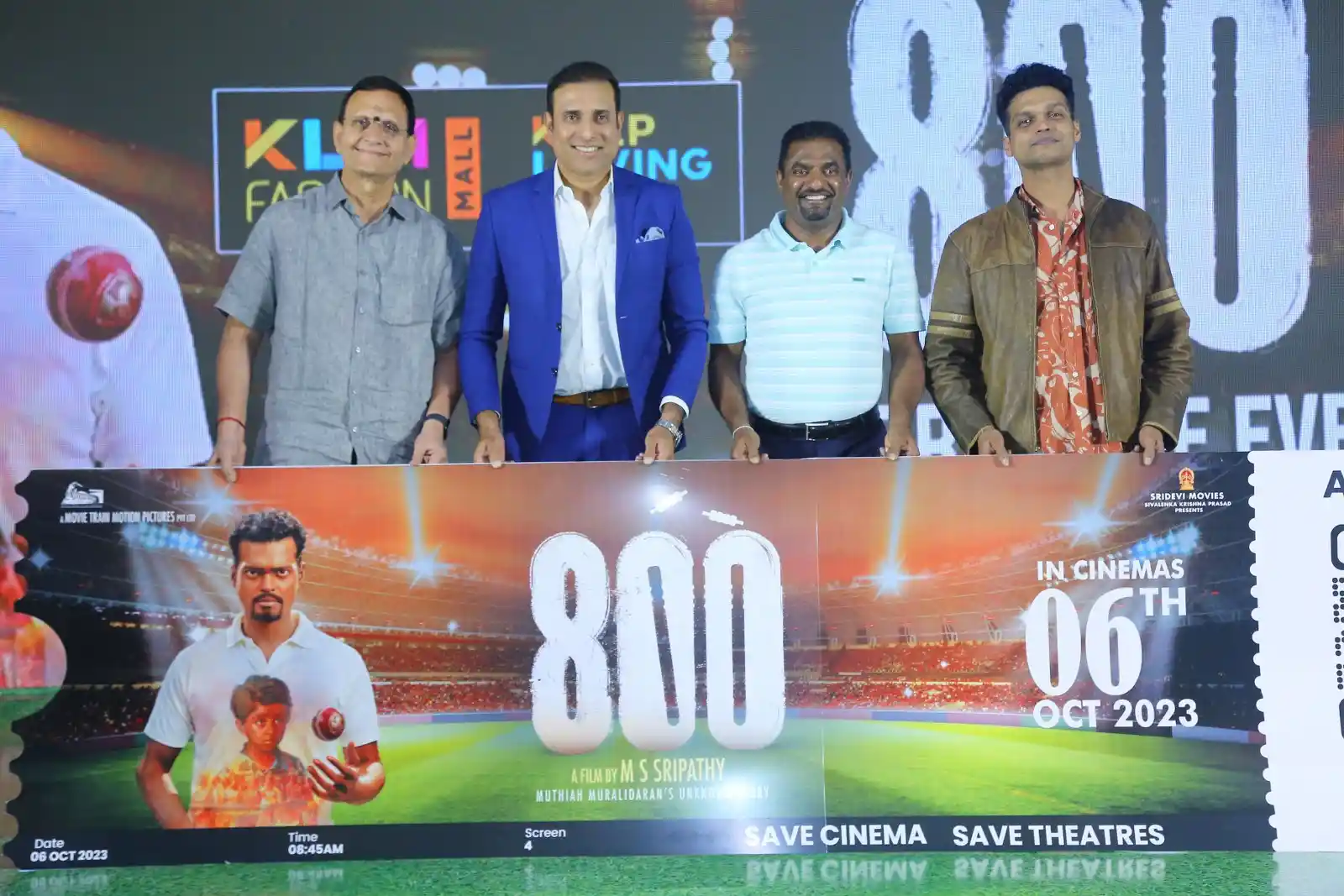Muttiah Muralitharan VVS Laxman Photos at 800 Movie pre release event