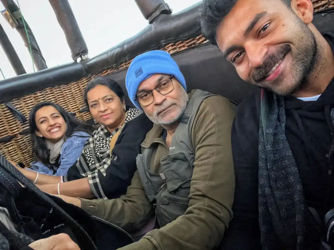 Nagababu Enjoying Vacation with Wife and Varun Tej Niharika