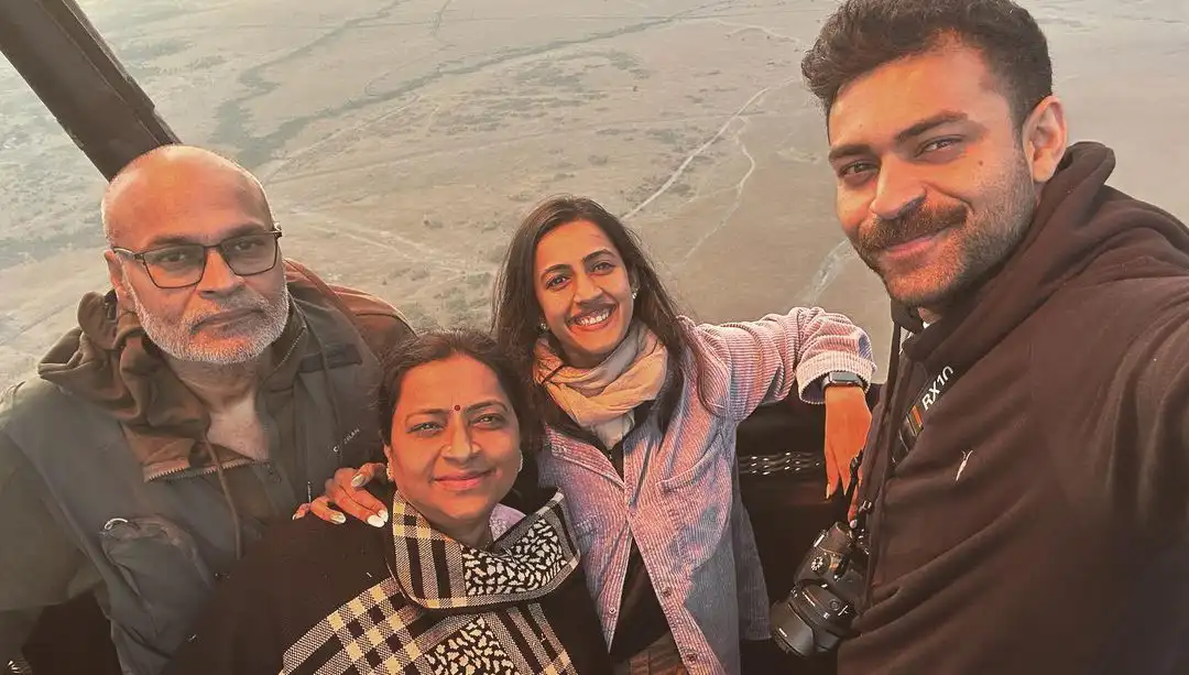 Nagababu Enjoying Vacation with Wife and Varun Tej Niharika