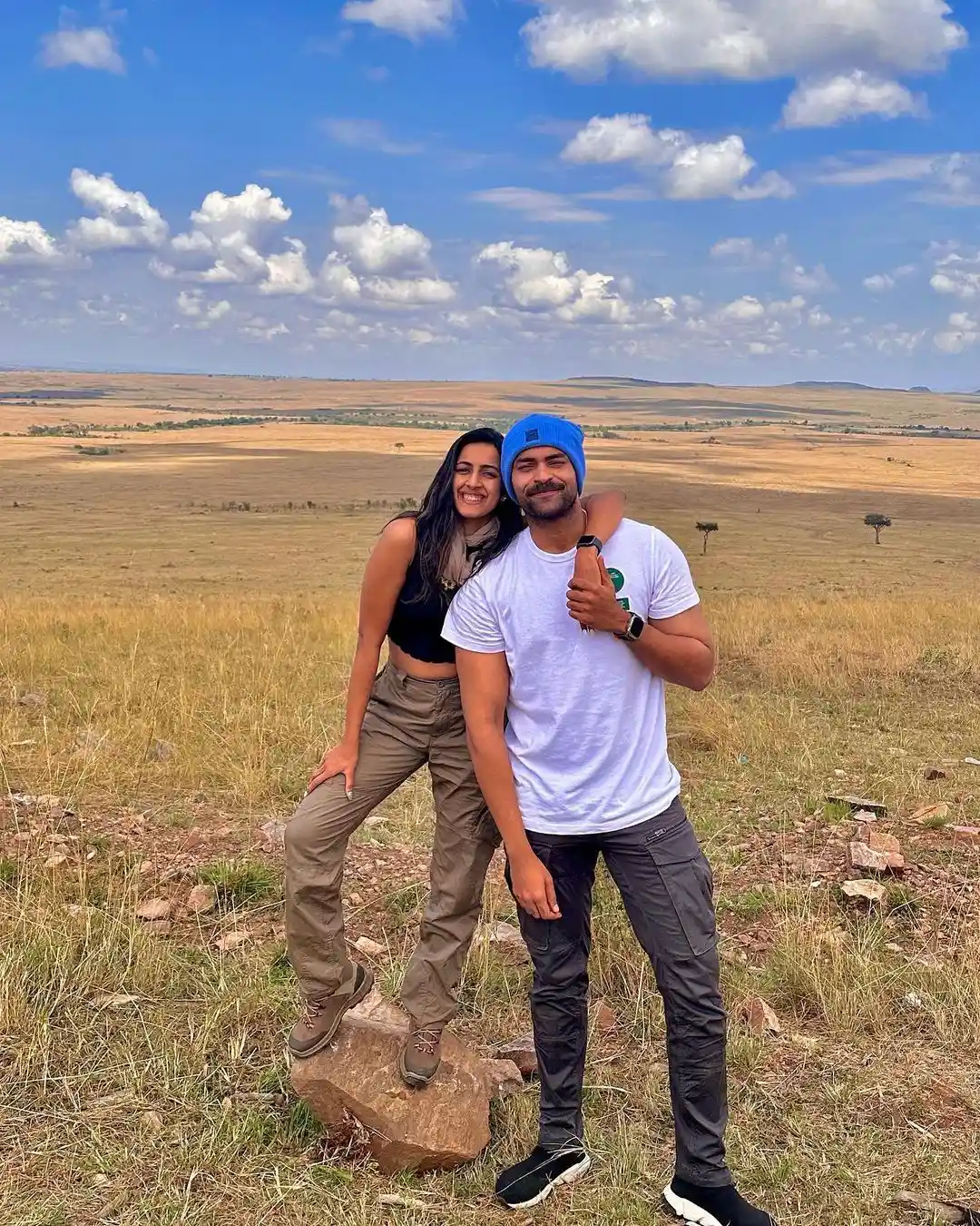 Nagababu Enjoying Vacation with Wife and Varun Tej Niharika