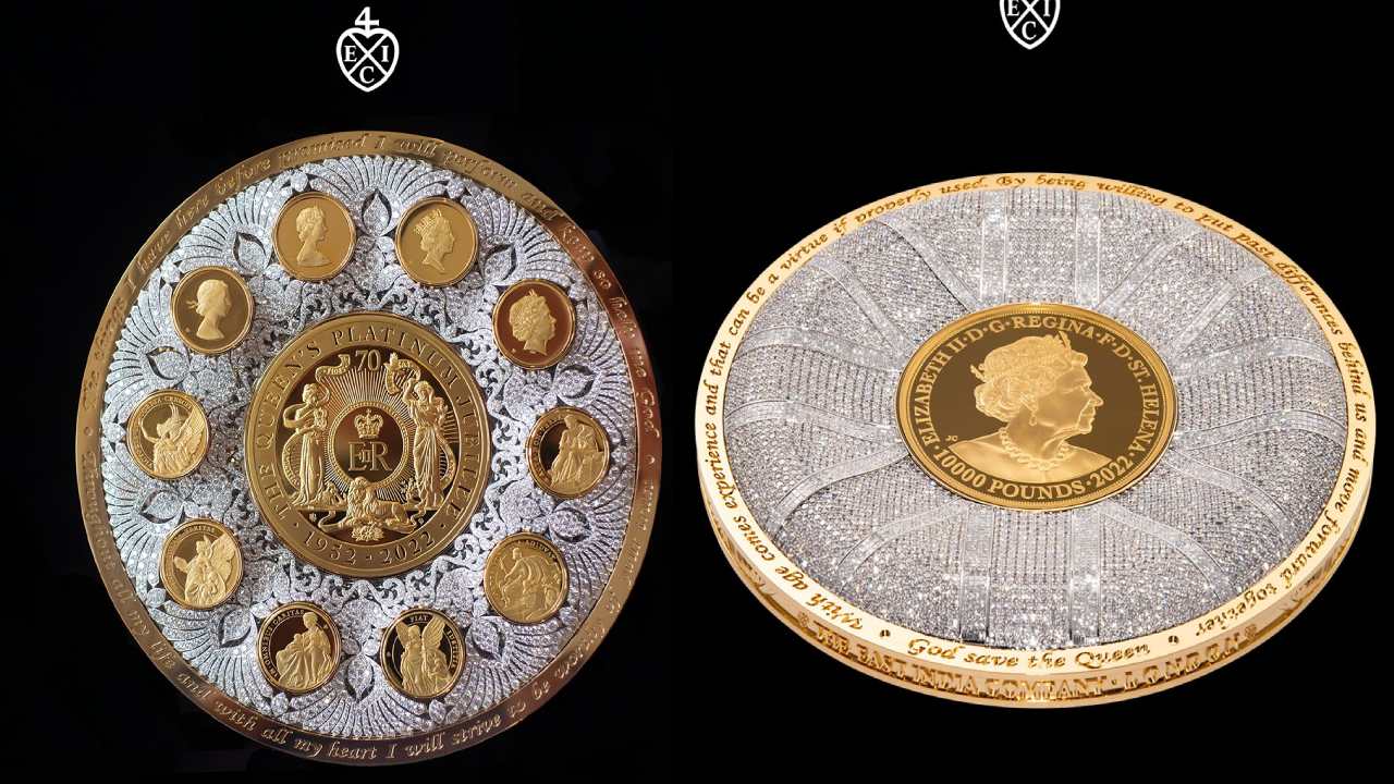 Most expensive gold coin : క్వీన్ ఎలిజబెత్ II గౌరవార్ధం ముద్రించిన గోల్డ్ కాయిన్.. ఖరీదు ఎన్ని కోట్లు తెలుసా? Most expensive gold coin : క్వీన్ ఎలిజబెత్ II గౌరవార్ధం ముద్రించిన గోల్డ్ కాయిన్.. ఖరీదు ఎన్ని కోట్లు తెలుసా?