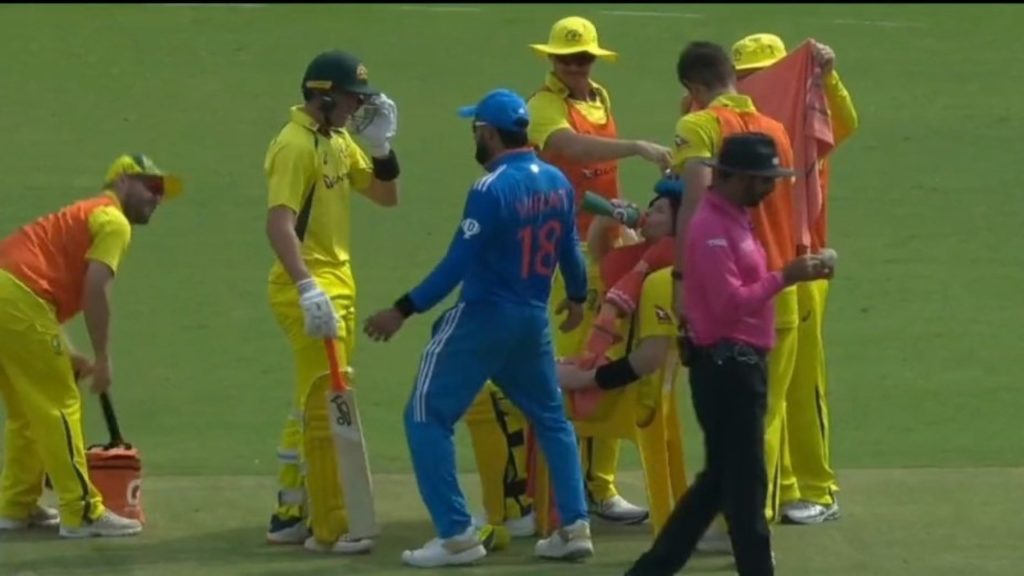 Kohli teasing Labuschagne