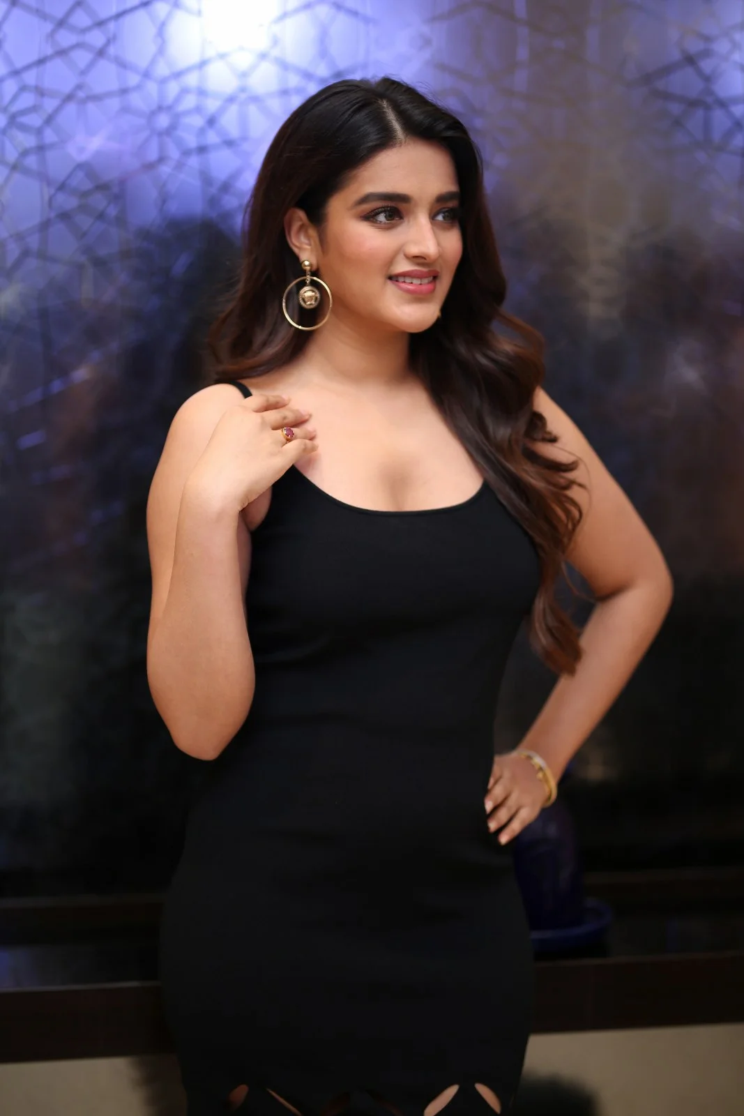 Nidhhi Agerwal Photos at SIIMA 2023 press meet