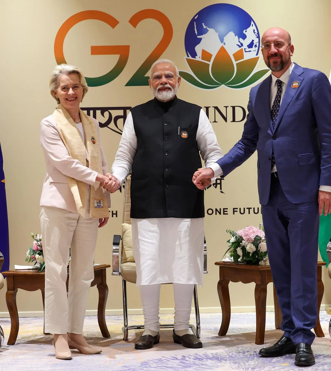 PM Narendra Modi with World Leaders at G20 Summit 2023