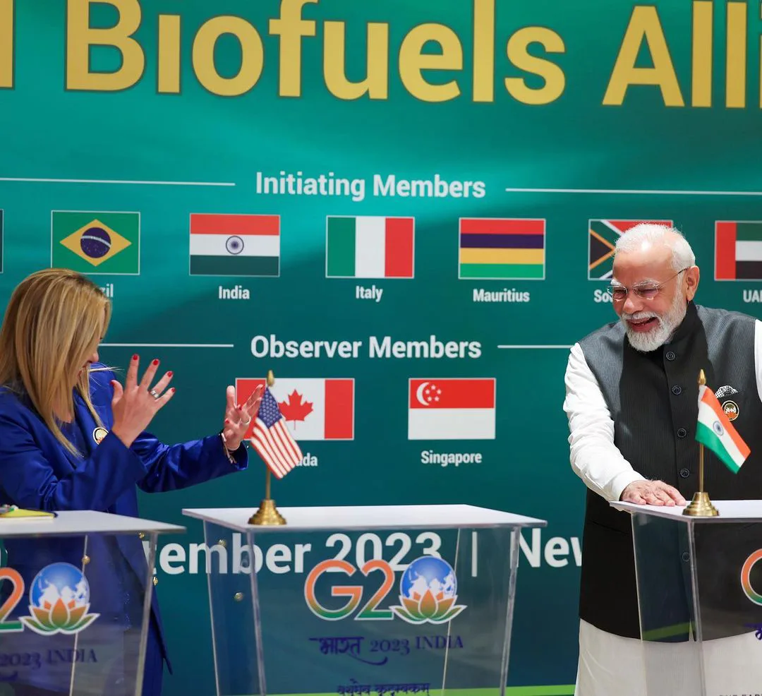 PM Narendra Modi with World Leaders at G20 Summit 2023