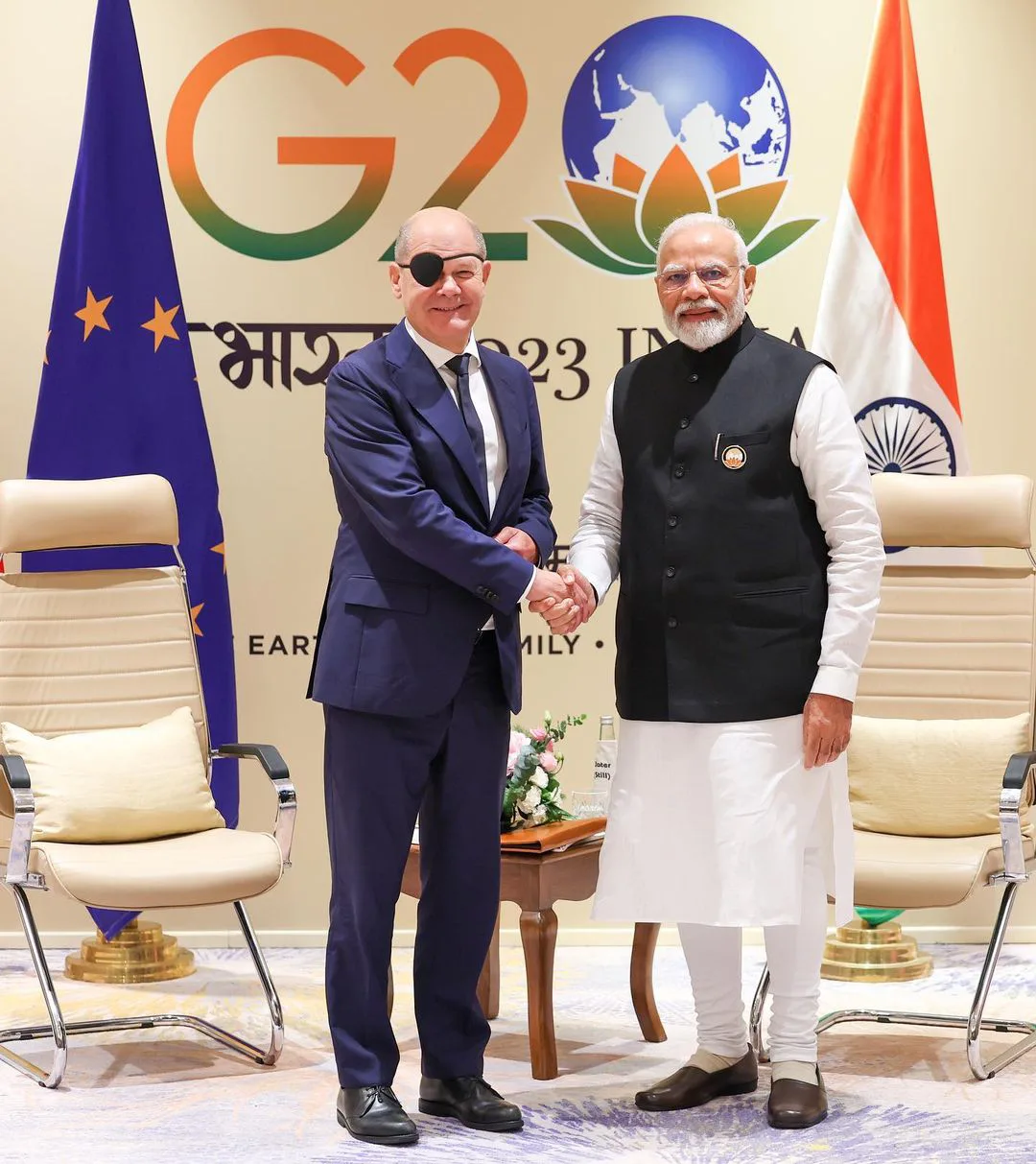 PM Narendra Modi with World Leaders at G20 Summit 2023