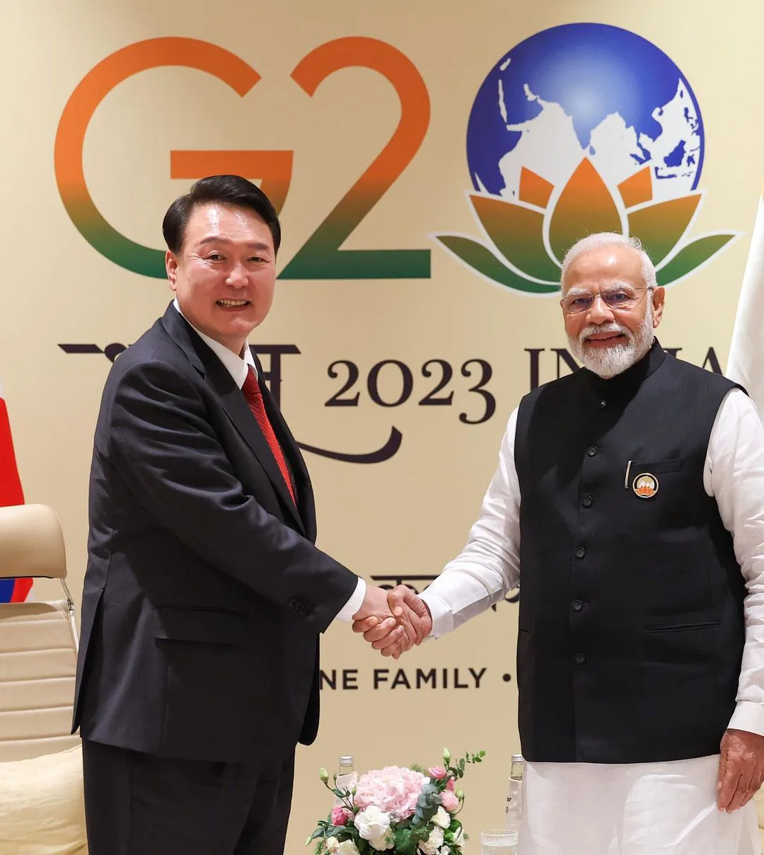 PM Narendra Modi with World Leaders at G20 Summit 2023