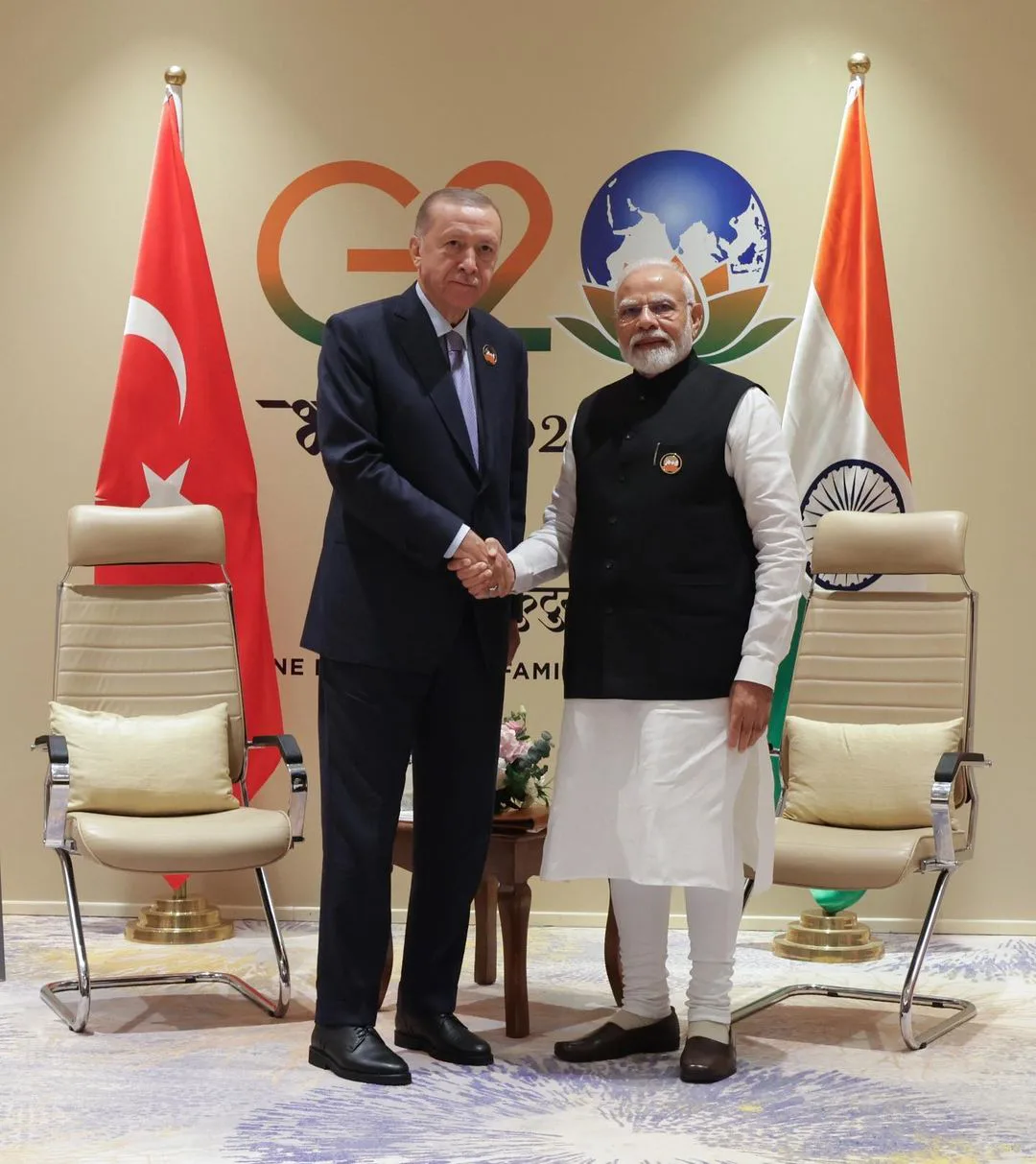 PM Narendra Modi with World Leaders at G20 Summit 2023