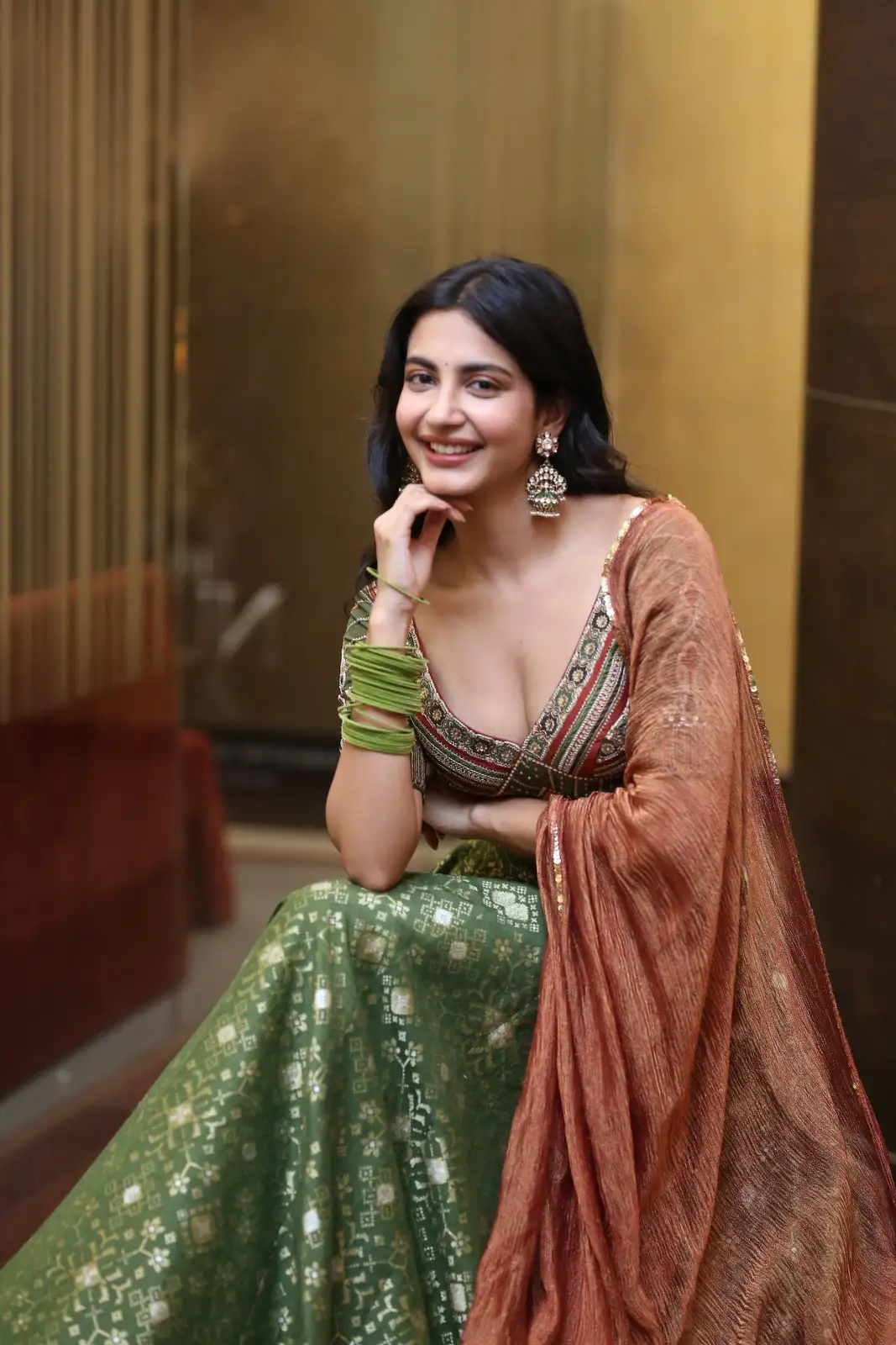 Pragathi Srivasthava Photos at Peddha Kapu 1 trailer launch event