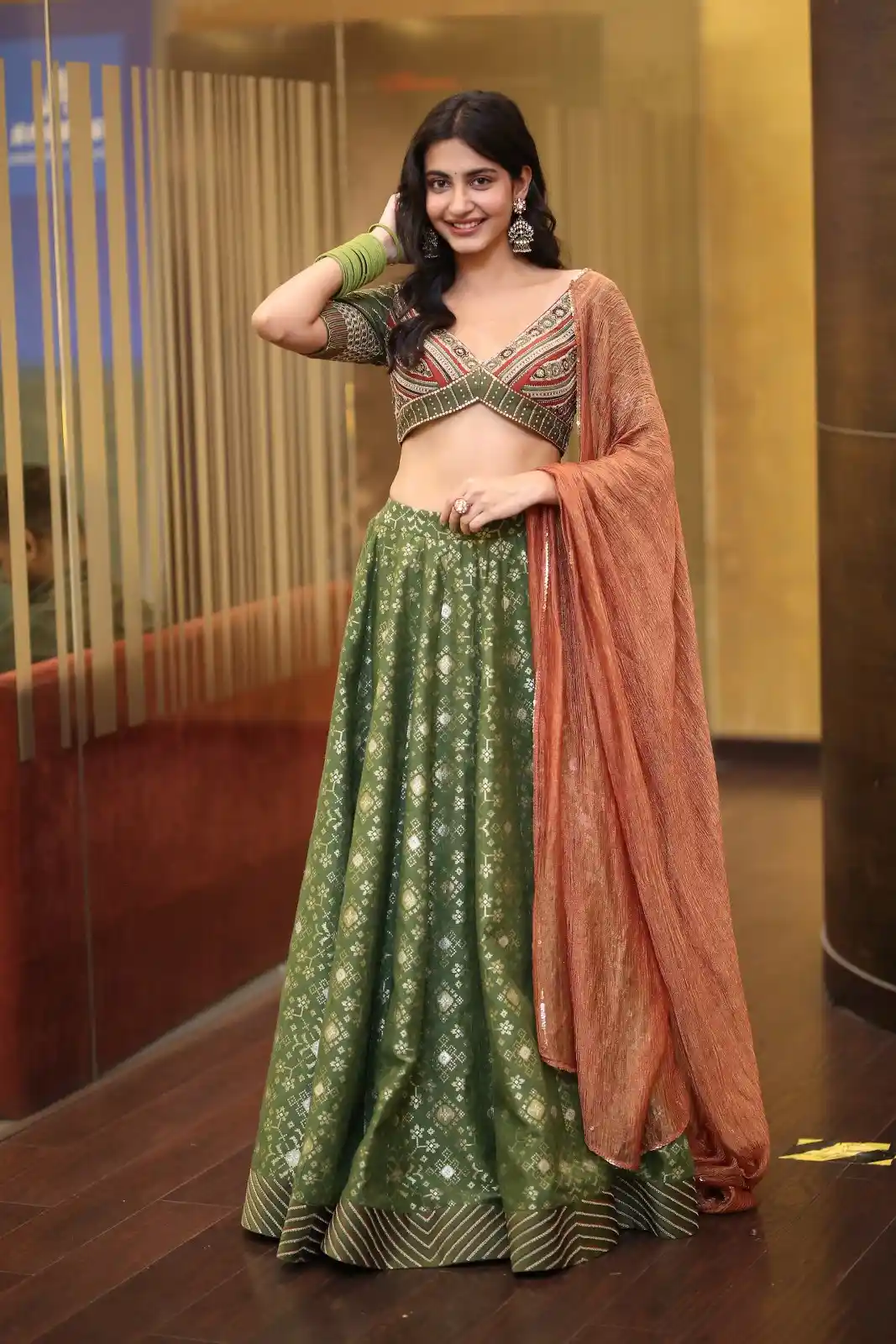 Pragathi Srivasthava Photos at Peddha Kapu 1 trailer launch event