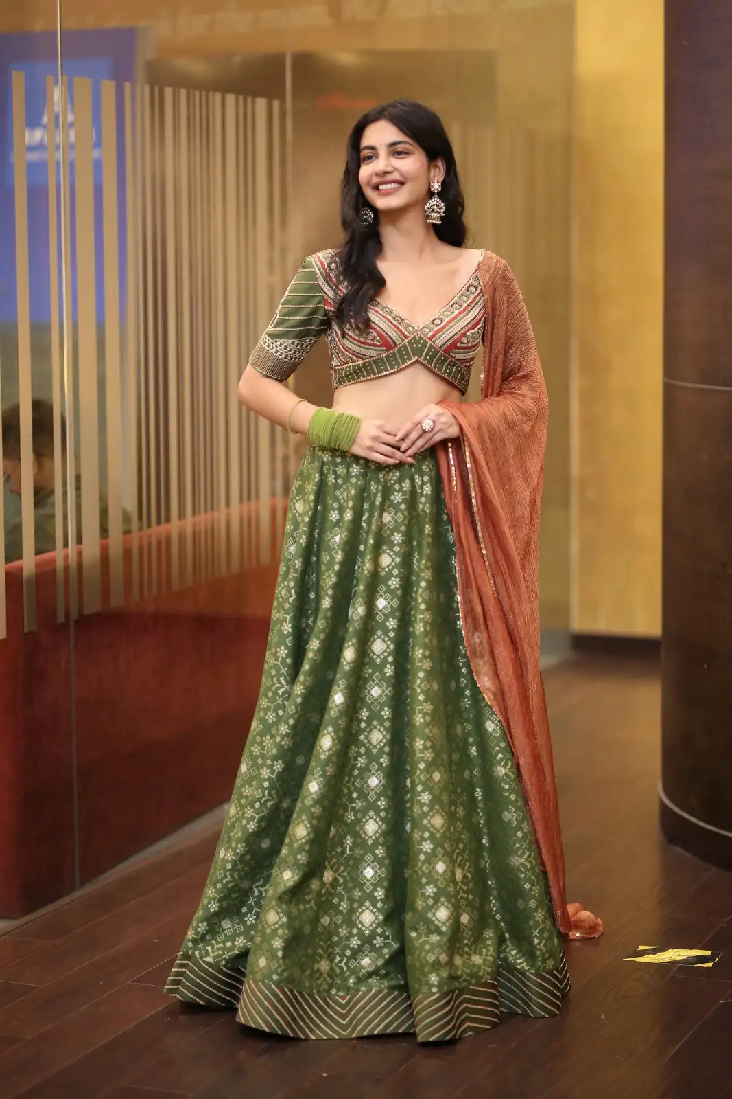 Pragathi Srivasthava Photos at Peddha Kapu 1 trailer launch event