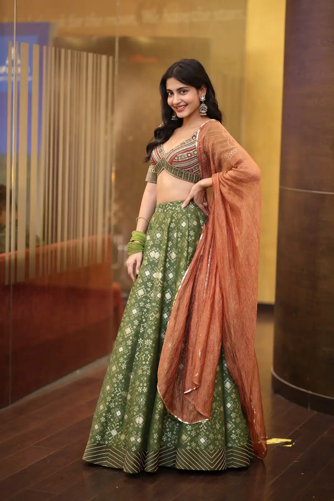 Pragathi Srivasthava Photos at Peddha Kapu 1 trailer launch event