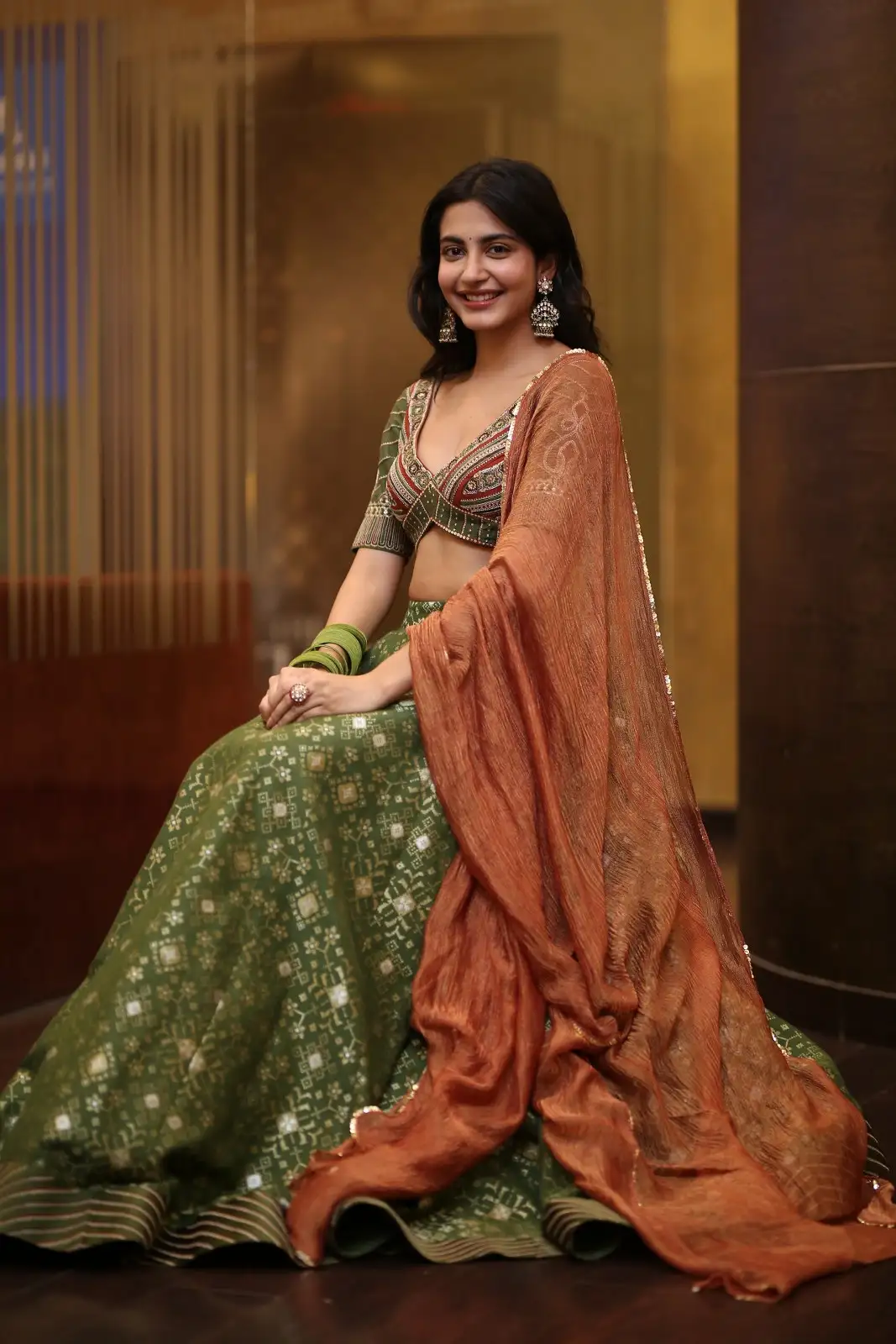 Pragathi Srivasthava Photos at Peddha Kapu 1 trailer launch event