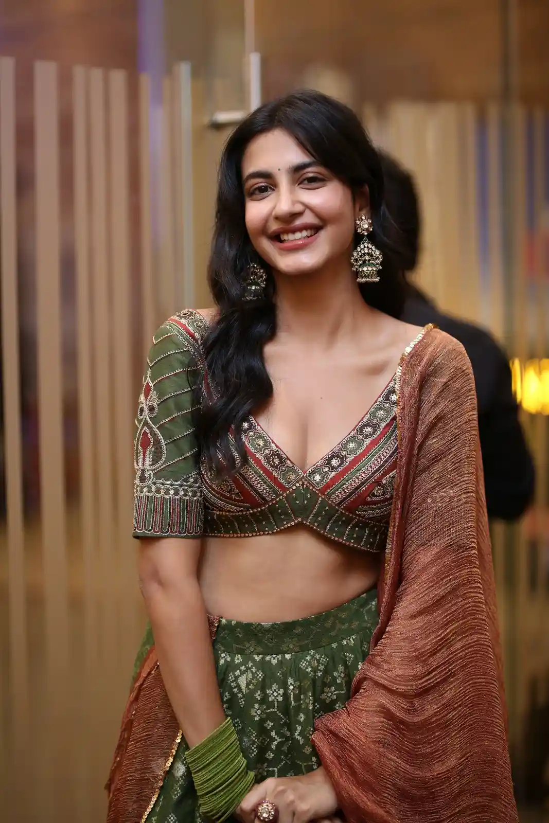 Pragathi Srivasthava Photos at Peddha Kapu 1 trailer launch event