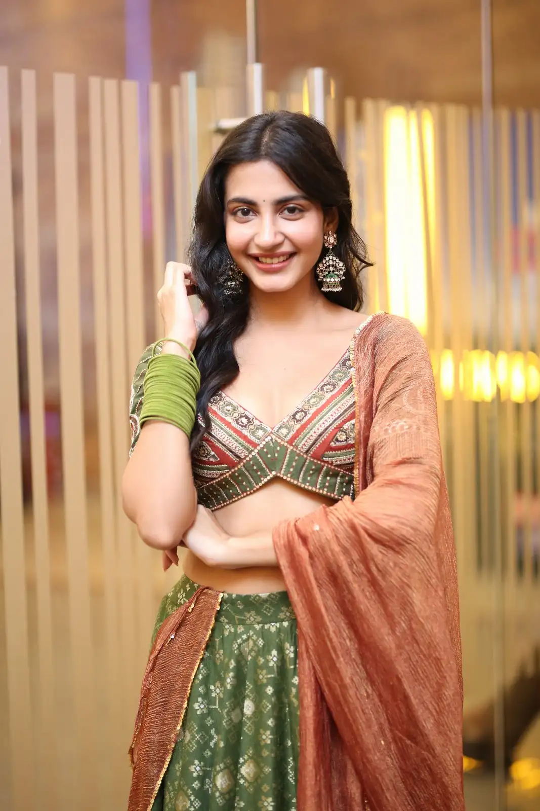 Pragathi Srivasthava Photos at Peddha Kapu 1 trailer launch event