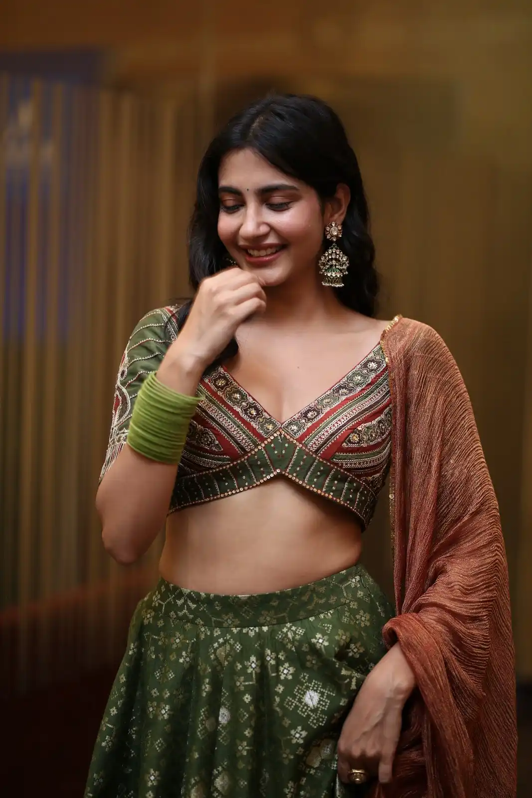 Pragathi Srivasthava Photos at Peddha Kapu 1 trailer launch event