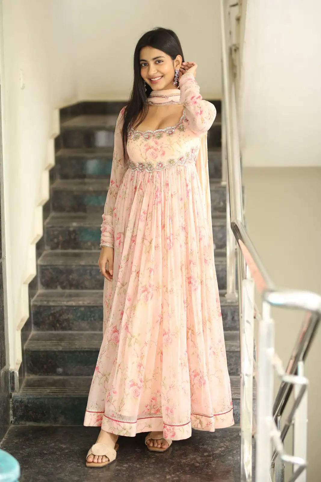 Pragati Srivastava Latest Photos at Peda Kapu 1 movie promotions