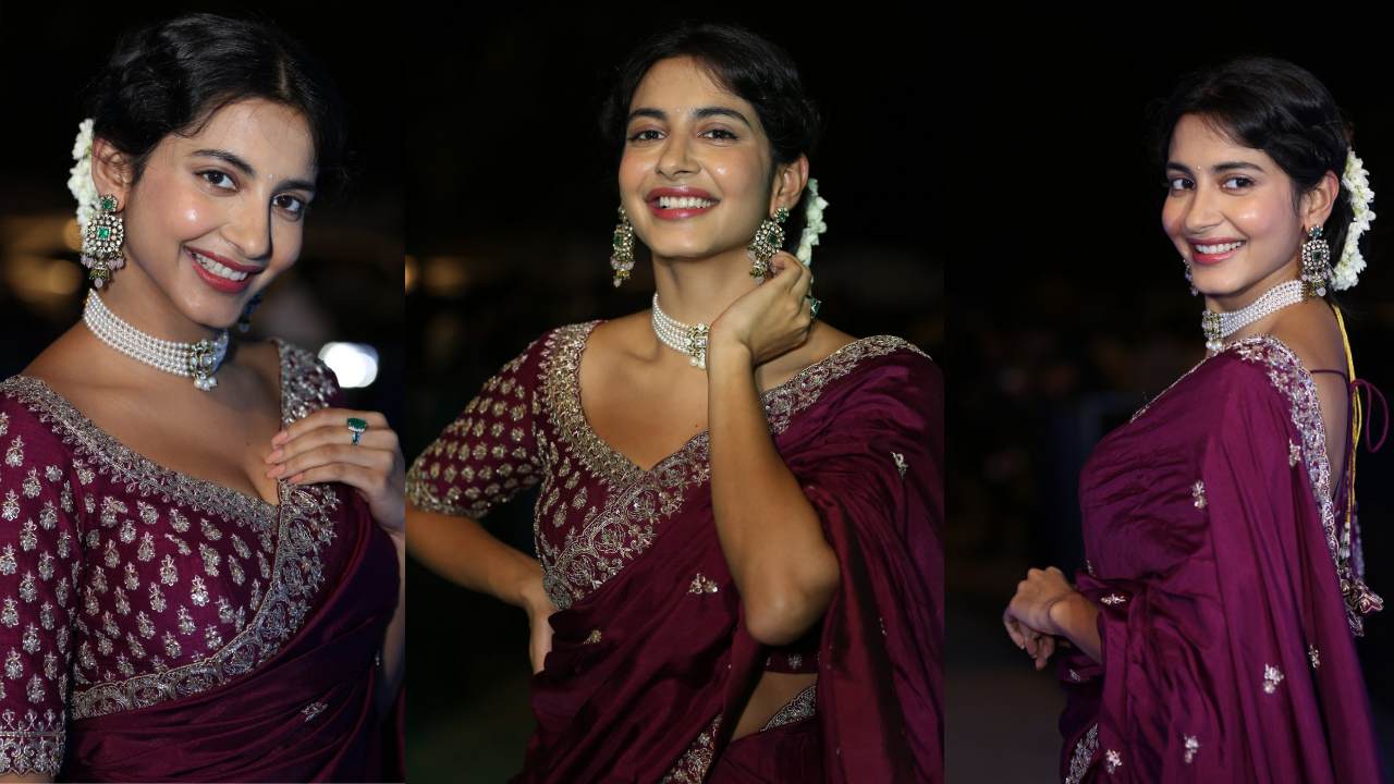 Pragati Srivastava : పెదకాపు ప్రీ రిలీజ్ ఈవెంట్లో.. హాఫ్ శారీలో ప్రగతి శ్రీవాస్తవ..