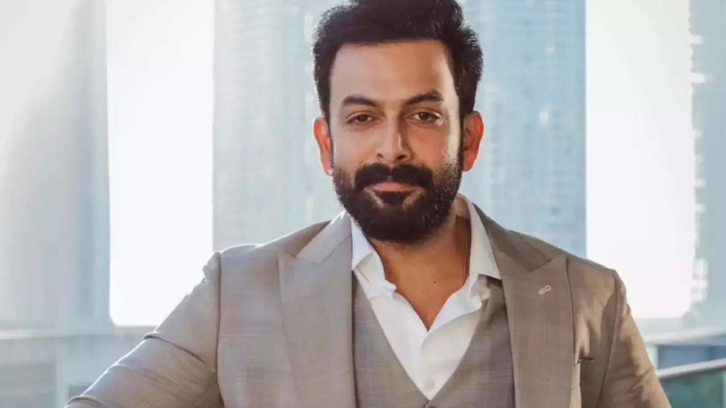 Prithviraj Sukumaran Reacts first time after his Knee Operation Says Thanks to Doctors