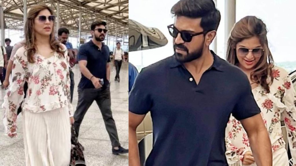 Ram Charan Upasana went to paris is for attending wedding