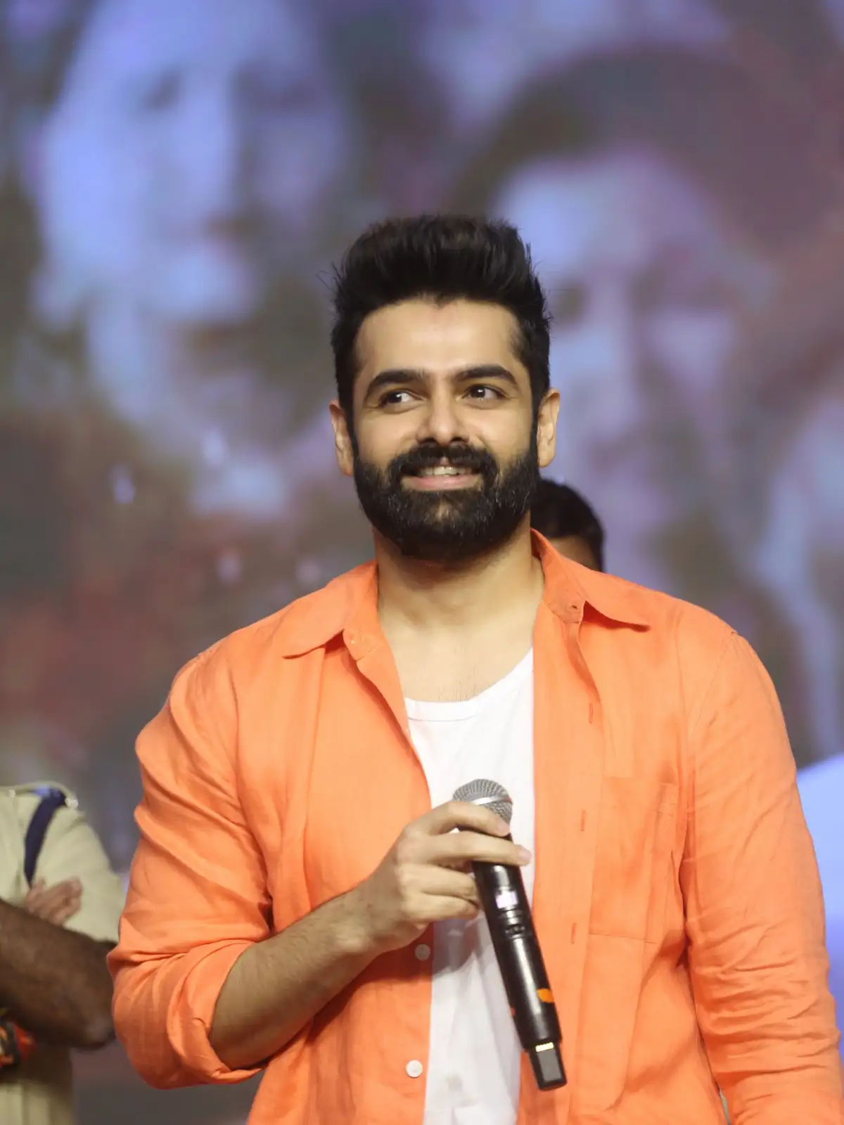 Ram Pothineni at Skanda Movie Cult Jaathara Event