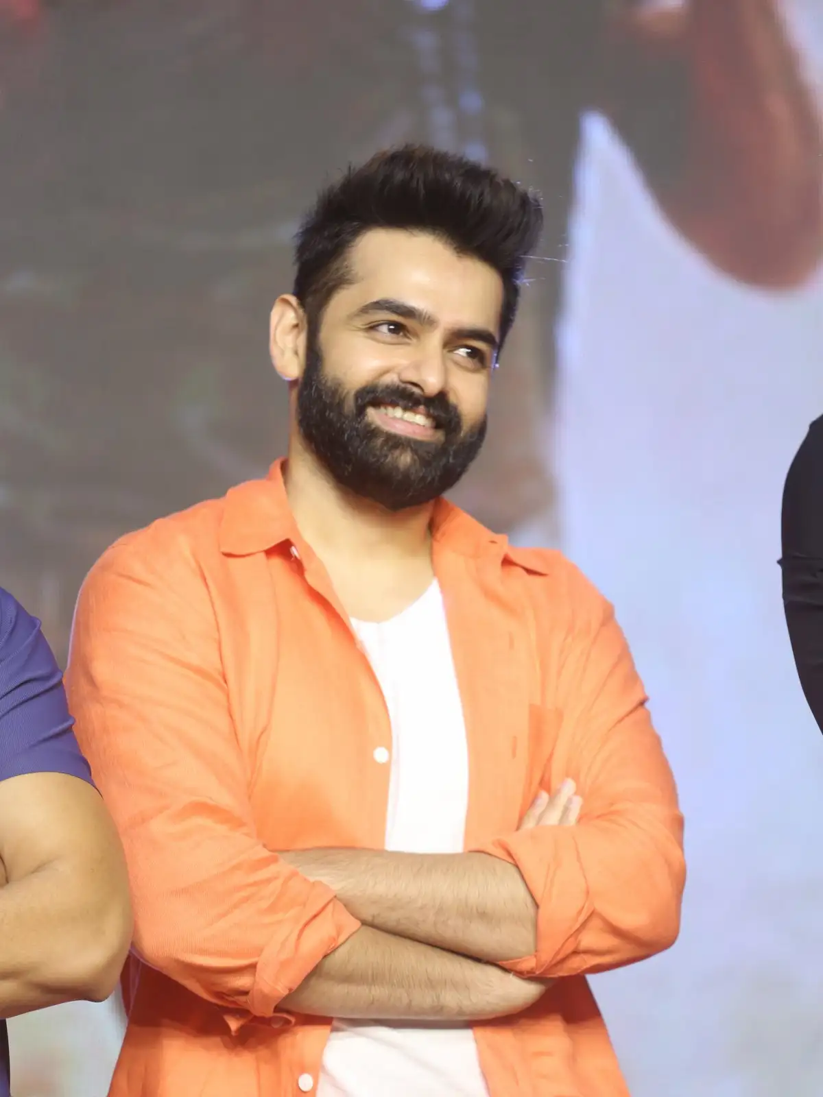 Ram Pothineni at Skanda Movie Cult Jaathara Event
