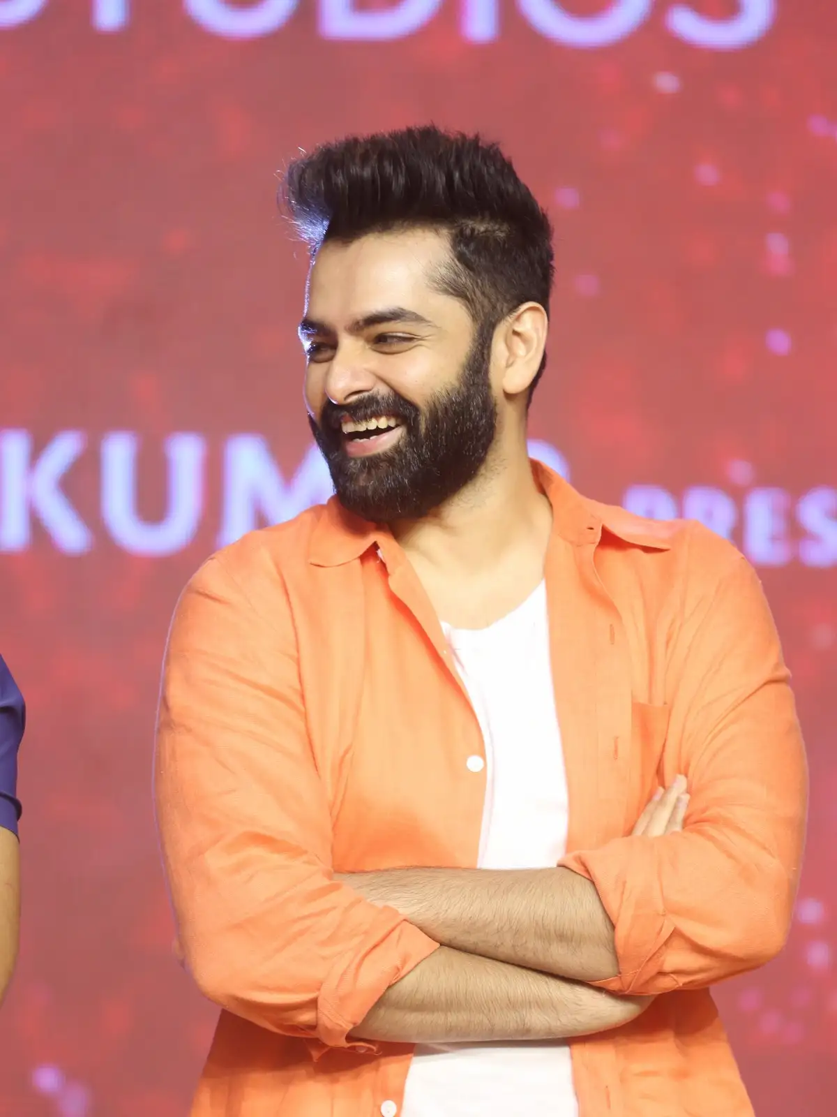 Ram Pothineni at Skanda Movie Cult Jaathara Event