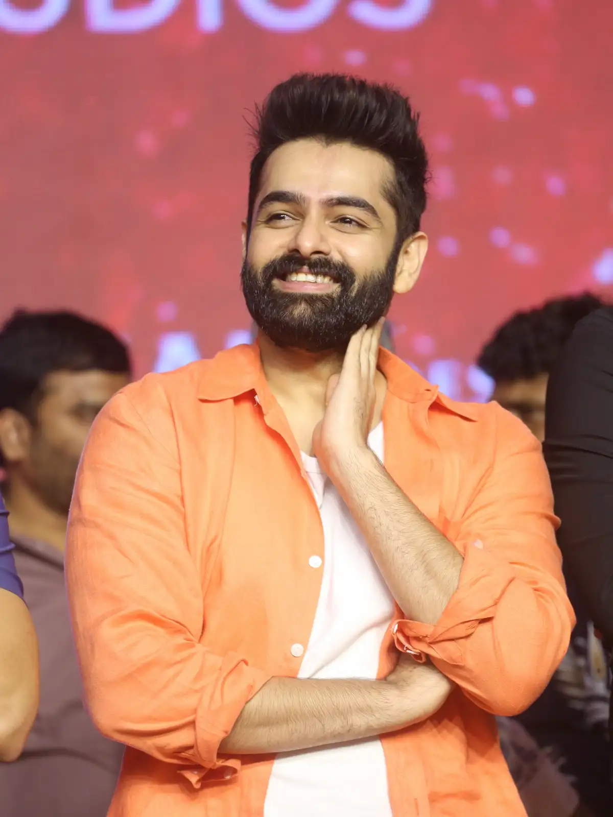 Ram Pothineni at Skanda Movie Cult Jaathara Event