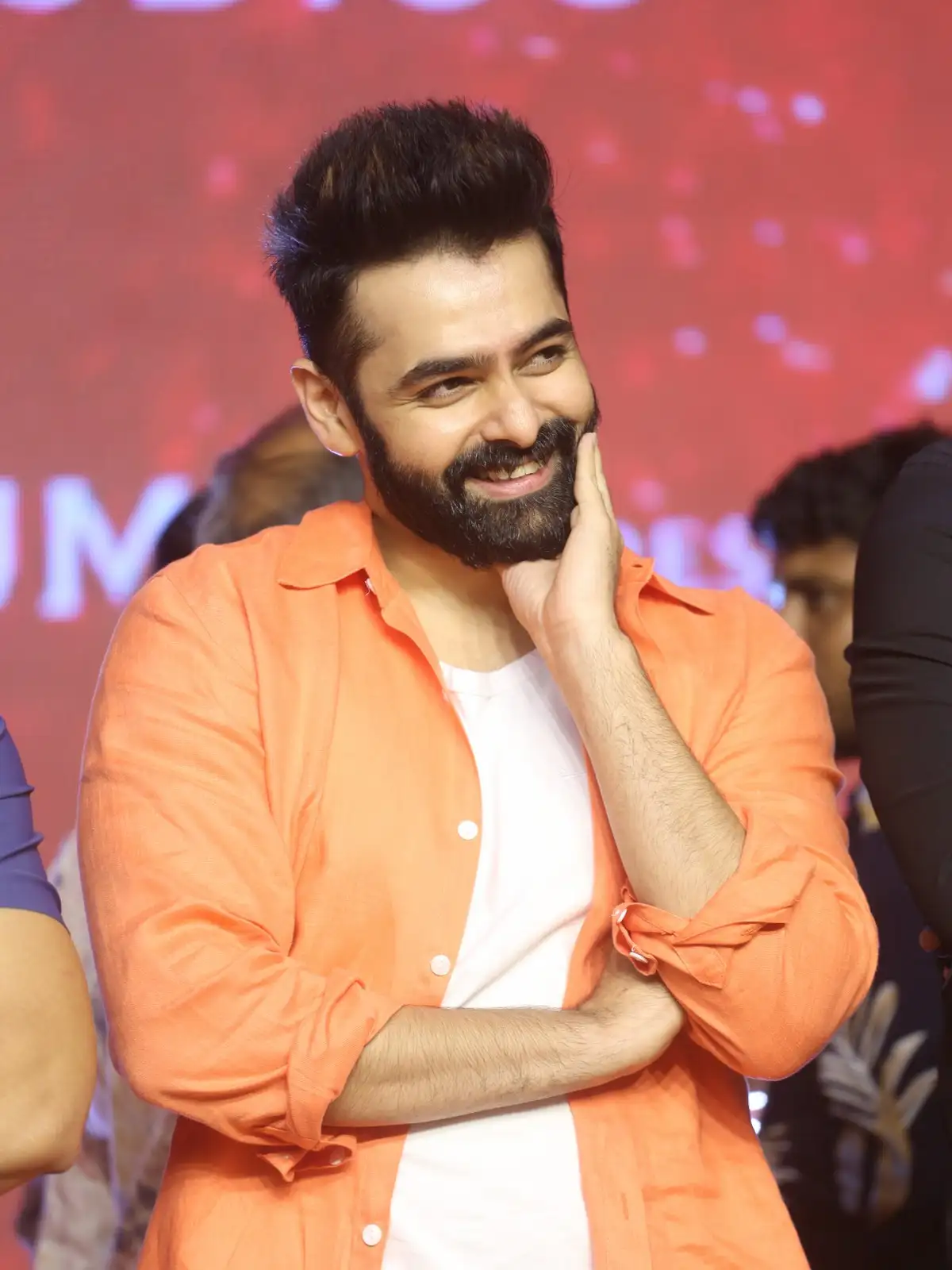 Ram Pothineni at Skanda Movie Cult Jaathara Event