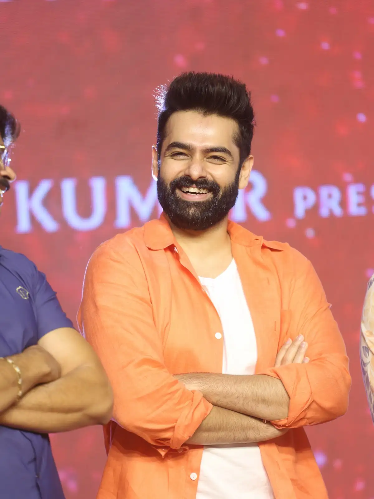 Ram Pothineni at Skanda Movie Cult Jaathara Event
